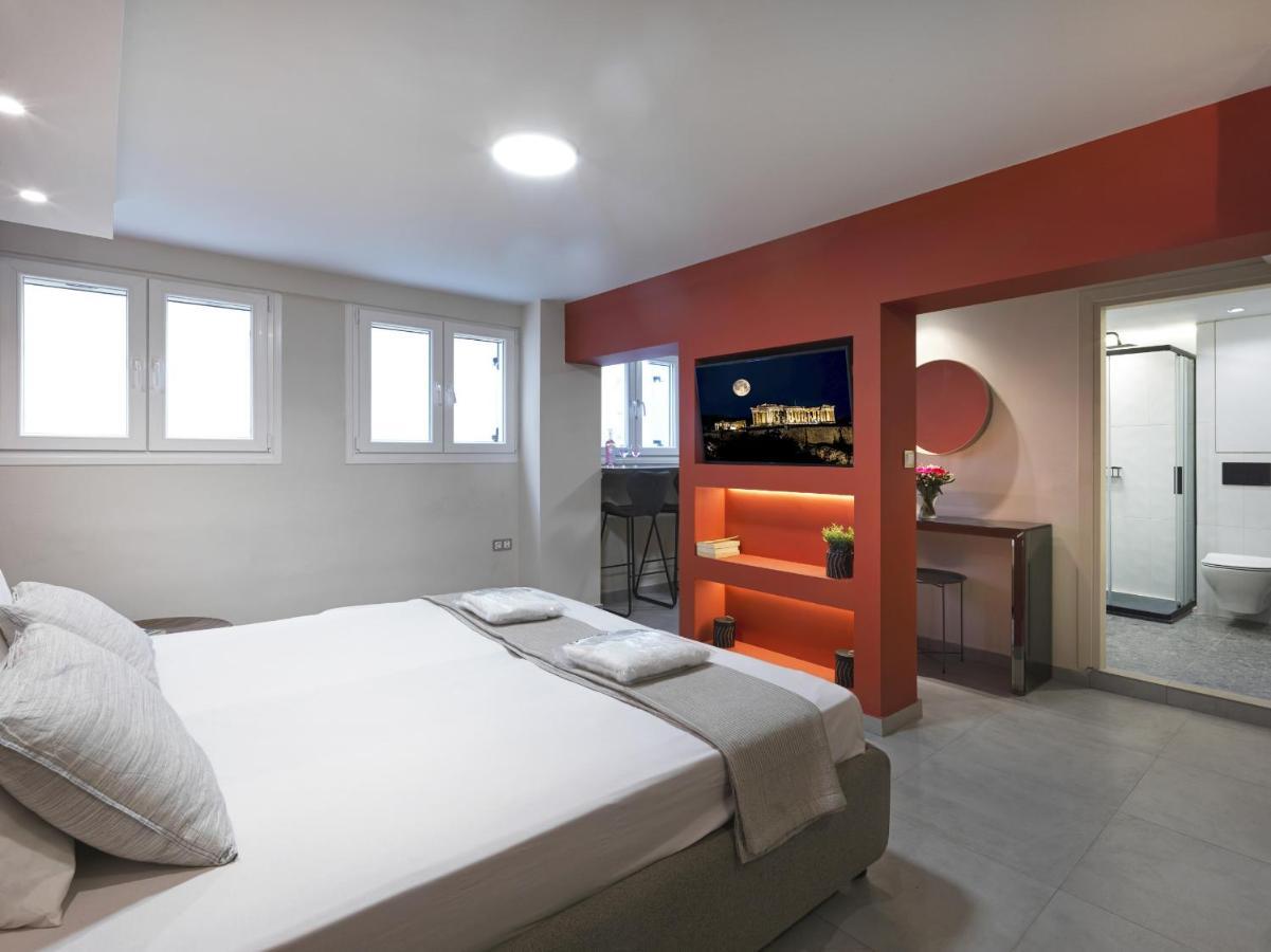 Ferienwohnung Cozy Comfy Studio. A Nest For 2 In Lively Koukaki. Athen Exterior foto
